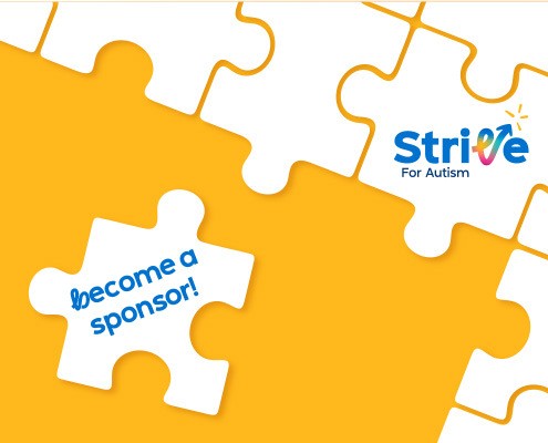 Strive for Autism Become a Sponsor (495x400) Strive For Autism, Become a Sponsor
